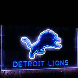 Detroit Lions Dual Color Led Sign -  - TheLedHeroes