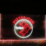 Pittsburgh Steelers Dual Color Led Sign -  - TheLedHeroes