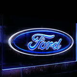 Ford Dual Color Led Sign - Normal Size (12x8.5in) - TheLedHeroes