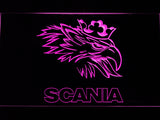 FREE Scania 2 LED Sign - Purple - TheLedHeroes