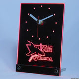 San Jose Sharks Desk LED Clock - Red - TheLedHeroes
