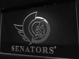 FREE Ottawa Senators LED Sign - White - TheLedHeroes