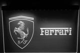 FREE Ferrari LED Sign - White - TheLedHeroes