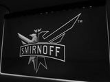 FREE Smirnoff Vodka Wine Beer Bar LED Sign - White - TheLedHeroes