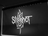 FREE Slipknot Band Logo Rock n Roll LED Sign - White - TheLedHeroes