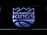 FREE Sacramento Kings 2 LED Sign - White - TheLedHeroes