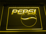FREE Pepsi Cola Logo Drink Decor LED Sign - Yellow - TheLedHeroes