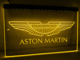 FREE Aston Martin LED Sign - Yellow - TheLedHeroes