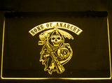 FREE Sons of Anarchy LED Sign - Yellow - TheLedHeroes