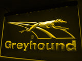 FREE Greyhound Dog LED Sign - Yellow - TheLedHeroes