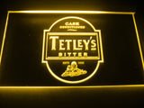 FREE Tetley's Brewery LED Sign - Yellow - TheLedHeroes