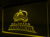 FREE Colorado Avalanche LED Sign - Yellow - TheLedHeroes
