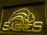 FREE Buffalo Sabres LED Sign - Yellow - TheLedHeroes