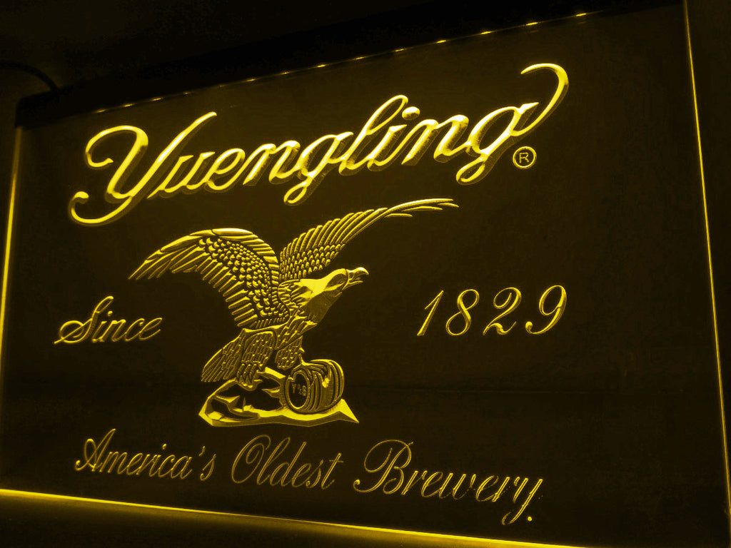 FREE Yuengling LED Sign - Yellow - TheLedHeroes